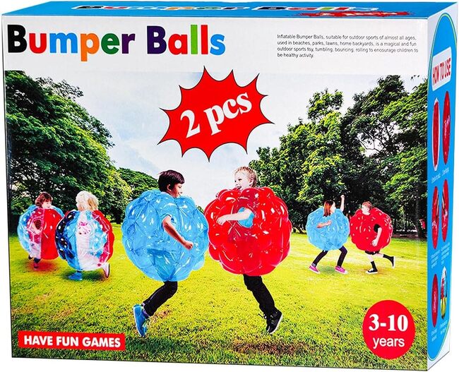2-delige opblaasbare bumperballen